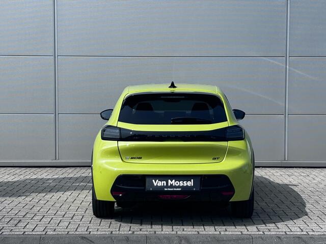 Peugeot e-208 EV GT 51 kWh | Alcantara bekleding | Adaptieve Cruise Control | 360 Camera | navigatie | warmtepomp | Apple Carplay/Android Auto | Elektrisch verstelbare stoelen/ Massage functie | stoelverwarming | ACTIE VOORRAAD MODEL
