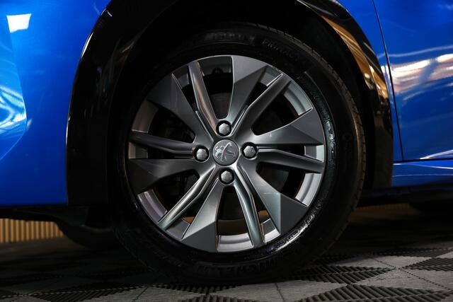 Peugeot e-208 EV Blue Lease Allure 50 kWh AVM VIRTUAL KEYLESS CLIMA CAMERA CRUISE PARK ASS BT"21