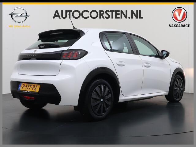 Peugeot e-208 EV 5Drs 50kWh All-Season Banden Navi Apple Carplay Android Auto Ecc Cruise Control Active SOH 87% Bluetooth Regen-Lichtsensor DAB Led Isofix 1e Eigenaar Origineel Nederlandse Auto