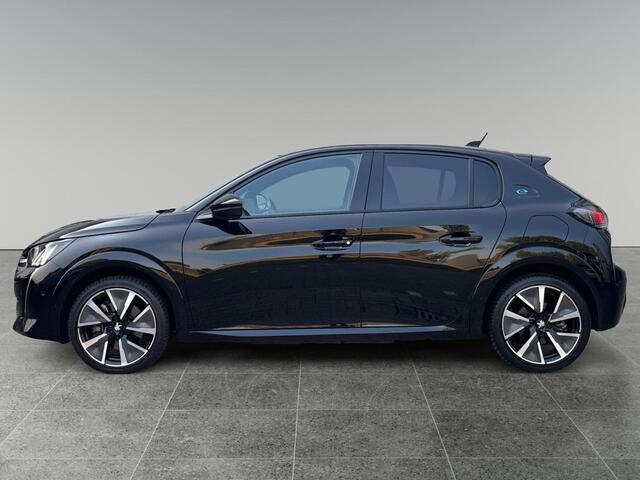 Peugeot e-208 GT EV 3-FASEN 50kWh 136pk | ADAPTIVE CRUISE | PANODAK | KEYLESS ENTRY | NAVI | APPLE CARPLAY / ANDROID AUTO | 17" LM-VELGEN | FULL-LED |