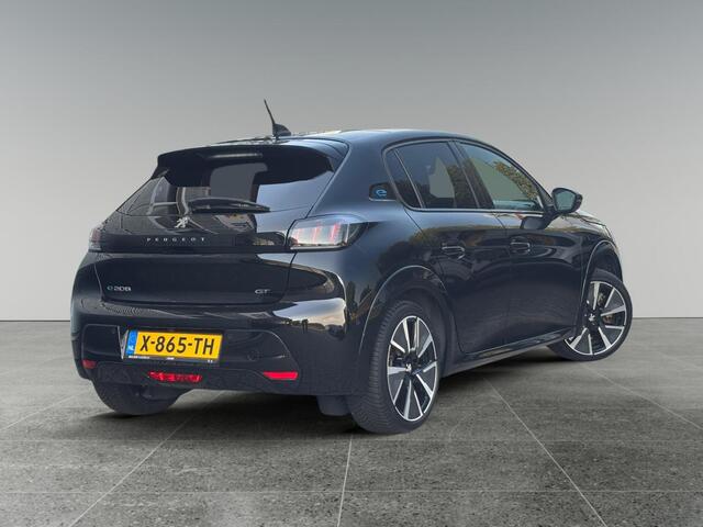 Peugeot e-208 GT EV 3-FASEN 50kWh 136pk | ADAPTIVE CRUISE | PANODAK | KEYLESS ENTRY | NAVI | APPLE CARPLAY / ANDROID AUTO | 17" LM-VELGEN | FULL-LED |
