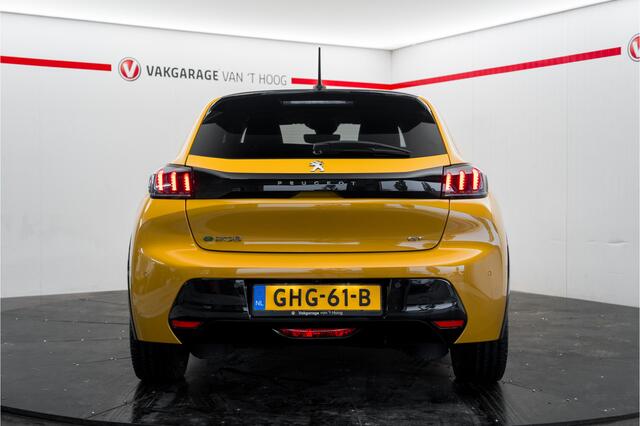 Peugeot e-208 GT Pack warmtepomp + ACC + 11 kW 3-fase + GT
