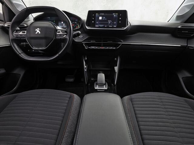 Peugeot e-208 EV Active 50 kWh Automaat (APPLE CARPLAY, SOH 91,3%, GROOT NAVI, 360 CAMERA, SPORTSTOELEN, LM VELGEN, KEYLESS, NIEUWSTAAT)