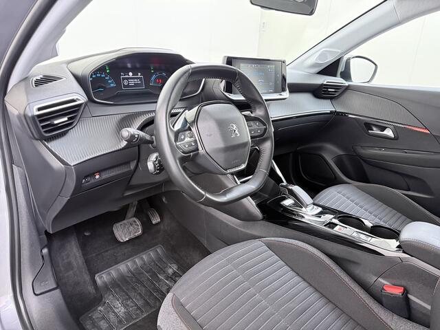 Peugeot e-208 EV 5Drs Automaat Apple Carplay Android Auto Navi* Ecc Cruise Control Active 50kWh Isofix Led Regen-Lichtsensor Keyless Dealeronderhouden
