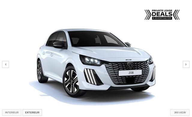 Peugeot e-208 Allure Hybrid 110 e-DCS6 | VISION PACK | BANDEN REPARATIESET | NAVIGATION PACK |
