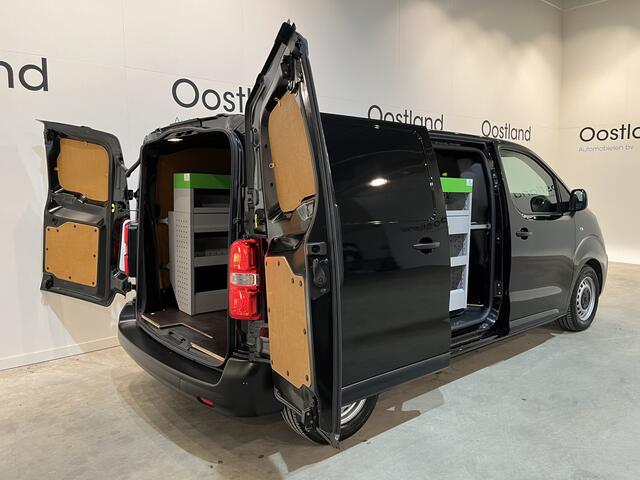 Peugeot e-Expert L2 Premium 75 kWh Servicebus / Van den Born Inrichting / 100% Elektrisch / Airco / Camera / Cruise Control / Navigatie / CarPlay / 12.400 KM !!