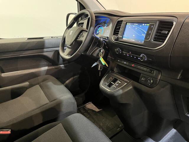 Peugeot e-Expert EV L2 75 kWh Servicebus / Inrichting / 100% Elektrisch / Airco / 220V. / Trekhaak / Camera / Cruise Control / Navigatie / CarPlay / 3-Zits 13.000 KM !!