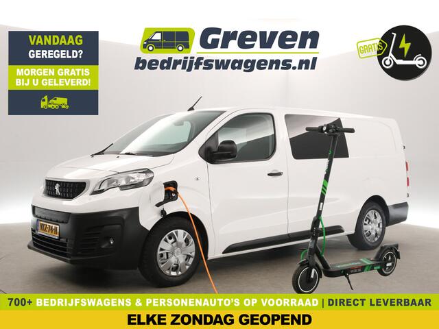 Peugeot e-Expert L3H1 75 kWh | GRATIS E-Step! | Elektrisch | Dubbele Cabine | 5 Persoons | Airco Camera Carplay Navigatie PDC