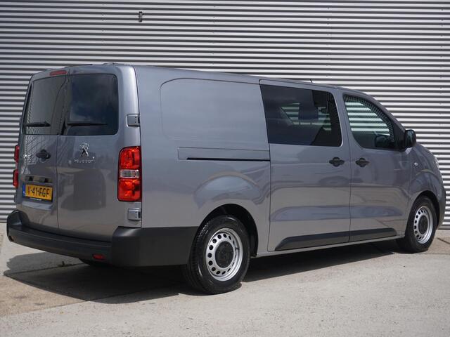 Peugeot e-Expert Dubbele Cabine 75 kWh | navi incl. Apple Carplay | laadruimtebetimmering | parkeersensoren | airco | cruise control | rijklaarprijs
