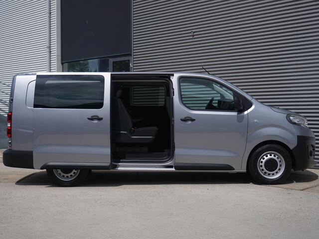Peugeot e-Expert Dubbele Cabine 75 kWh | navi incl. Apple Carplay | laadruimtebetimmering | parkeersensoren | airco | cruise control | rijklaarprijs