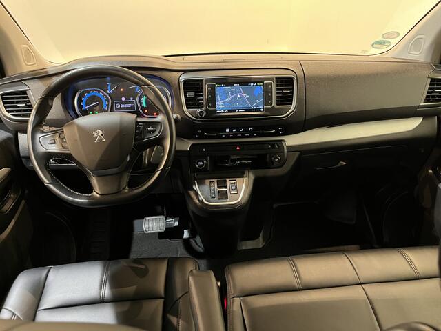 Peugeot e-Expert EV L3 DC Dubbel Cabine 75 kWh / 2X Schuifdeur / Trekhaak / Camera / Leder / CarPlay / Navigatie / Clima / Cruise / 49.300 KM !!