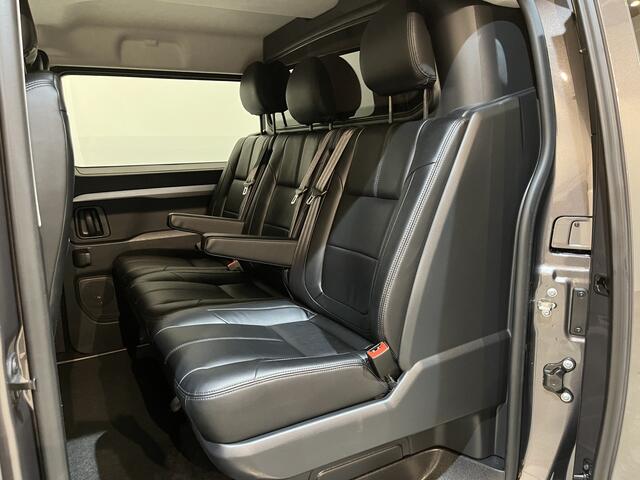 Peugeot e-Expert EV L3 DC Dubbel Cabine 75 kWh / 2X Schuifdeur / Trekhaak / Camera / Leder / CarPlay / Navigatie / Clima / Cruise / 49.300 KM !!
