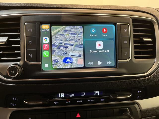Peugeot e-Expert EV L3 DC Dubbel Cabine 75 kWh / 2X Schuifdeur / Trekhaak / Camera / Leder / CarPlay / Navigatie / Clima / Cruise / 49.300 KM !!