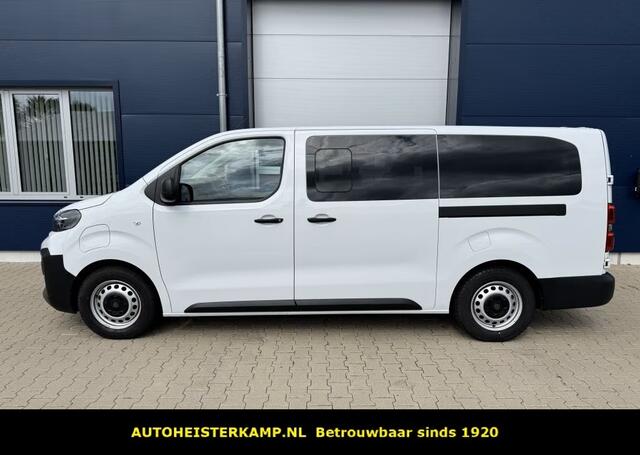 Peugeot e-Expert XL Long 75 kWh 9 personen 40.960 incl BTW LED Camera 2 Schuifdeuren