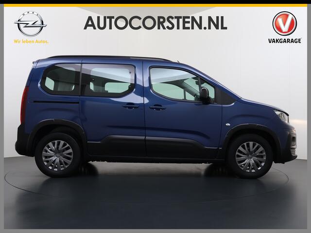 Peugeot e-Rifter EV Allure Pack SOH 97% 50kWh 2X Schuifdeur 360°Camera Navi Apple Carplay Android Auto Isofix Cruise Control Pdc Regen-Lichtsensor Led Lane Assist DAB 5-Persoons
