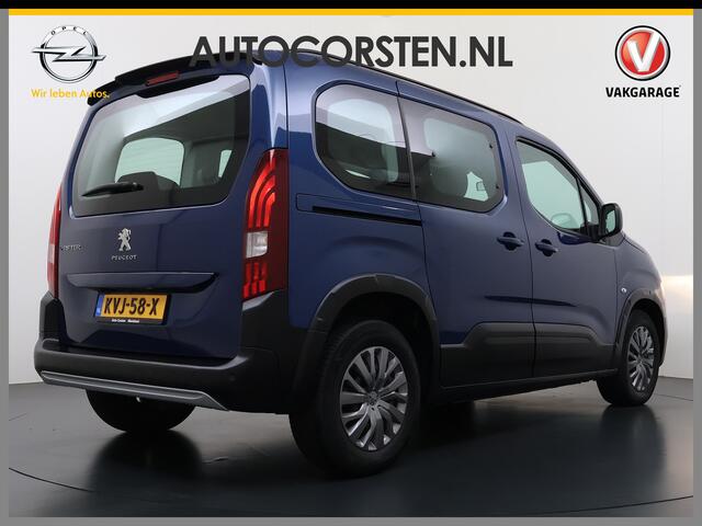 Peugeot e-Rifter EV Allure Pack SOH 97% 50kWh 2X Schuifdeur 360°Camera Navi Apple Carplay Android Auto Isofix Cruise Control Pdc Regen-Lichtsensor Led Lane Assist DAB 5-Persoons