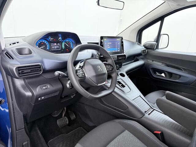 Peugeot e-Rifter EV Allure Pack SOH 97% 50kWh 2X Schuifdeur 360°Camera Navi Apple Carplay Android Auto Isofix Cruise Control Pdc Regen-Lichtsensor Led Lane Assist DAB 5-Persoons