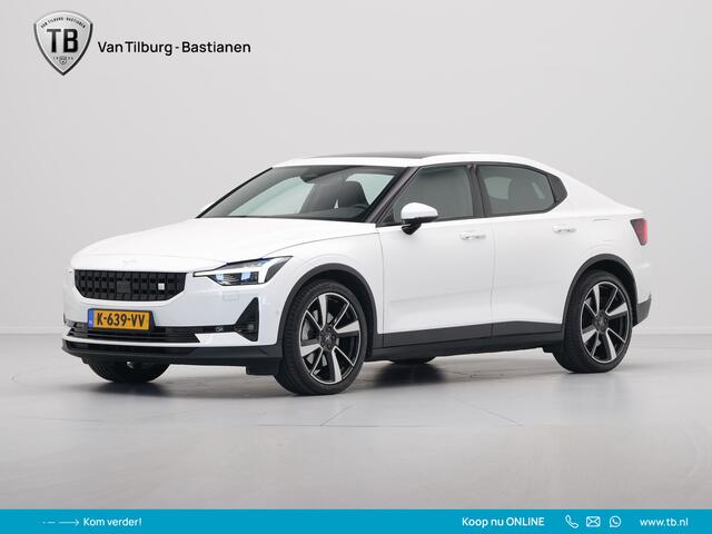 Polestar 2 Long Range Dual Motor 408pk Launch Edition 78kWh Panorama Navigatie 360 camera Stoelverwarming Harman/Kardon