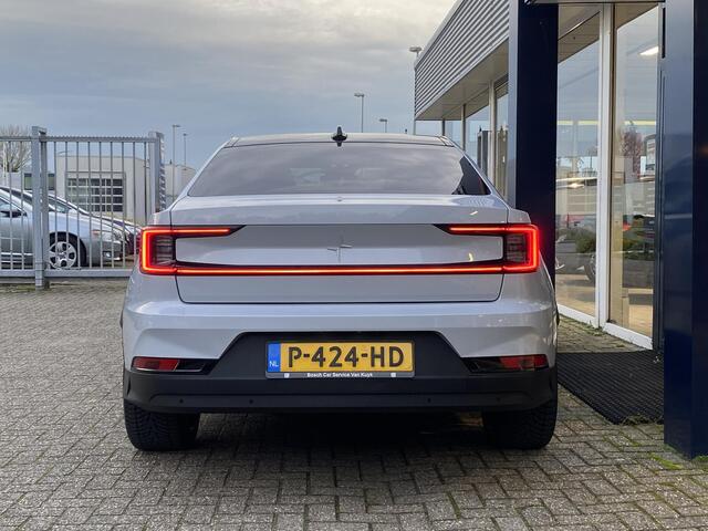 Polestar 2 Long Range Dual Motor Launch Edition 78kWh / Performance-Pack / Panodak / 408 PK / AWD / Adaptieve Cruise-Control Stop&Go / Climate-Control / Stoelverwarming V+A / Harman-Kardon Audio / Stuurverwarming / Dodehoek-Detectie / Draadloze-Telefoonlader / Rondo