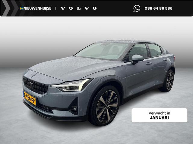 Polestar 2 Long Range Dual Motor AWD 78kWh Launch Edition | Panoramadak | Adaptive cruise control | 360 camera | Pixel LED koplampen | Stoel- en stuurverwarming | Elektrische stoelverstelling | Google Maps navigatie | Harman Kardon audio |