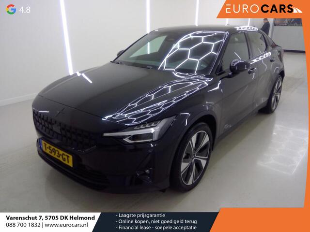 Polestar 2 Long Range Single Motor 78 kWh Navigatie Apple Carplay/Android Auto Camera Parkeersensoren Cruise Control Elektrische achterklep Elektrisch verstelbare stoelen Stoelverwarming Full Led Virtual Cockpit Lichtmetalen velgen Climate Control