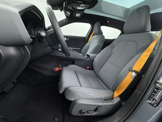 Polestar 2 PERFORMANCE Long Range Dual Motor AWD Launch Edition 78kWh Trekhaak Adap.Cruise Pano-Dak Harman&Kardon®-Audio Navi Ecc Apple Carplay Android Auto 360°Camera SOH 91% 4WD Stuur-Stoel-Achterbankverwarming Elek.Achterklep Privacy Glas Lmv 20" Led Dodehoekdete