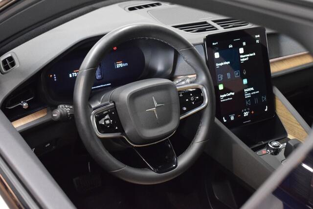 Polestar 2 Long Range Dual Motor AWD 408pk Launch Edition 78kWh Leer/ Harman Kardon/ Pano/ 360 Camera/ Pilot+