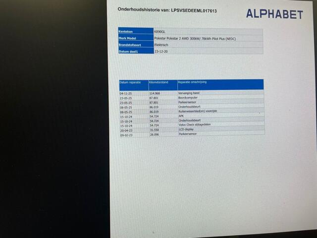 Polestar 2 Long Range Dual Motor Launch Edition 78kWh - Panorama, Carplay, Camera, Memory