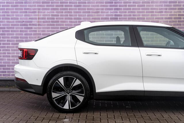 Polestar 2 Long Range Single Motor 78 kWh | Pilot lite pack | Adaptive cruise control | 360 camera | Stoelverwarming | Google Maps navigatie | Dode hoek detectie BLIS | LED koplampen | Keyless | Apple Carplay / Android Auto |