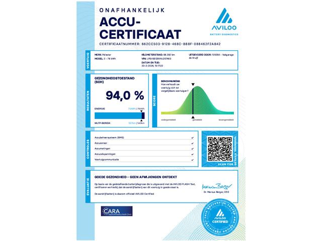 Polestar 2 Long Range Single Motor 78 kWh | SoH 94% | Adaptief Cruise Control | 360° Camera | LED!