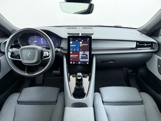 Polestar 2 Long Range Dual Motor 78kWh SOH 92% Trekhaak Panoramadak Adap.Cruise 360°Camera Navi Ecc Apple Carplay Android Auto Pdc Launch Edition Stoel+Stuurverwarming Lmv 19" Achterbankverwarming Keyless DAB Rijstrooksensor Origineel Nederlandse Auto