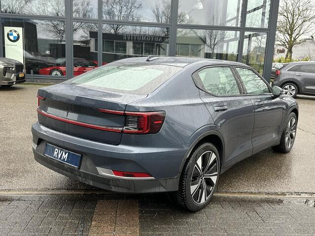 Polestar 2 Long Range Single Motor 78 kWh VAN ¤30.900,- NU VOOR SLECHTS ¤27.877,- Uw LENTEVOORDEEL ¤3.023,- | SOH 96%| ELEK. STOEL MET MEMORY| DODE HOEK SENSOR| STOELVERWARMING| ELEK. ACHTERKLEP| 360 CAMERA| ADAPTIVE CRUISE CONTROL | RIJKLAAR GELEVERD MET 12 MND BO