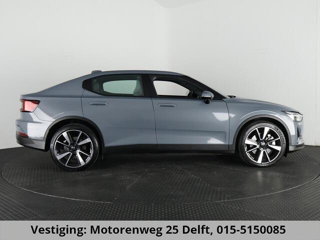 Polestar 2 LONG RANGE 78 kWh ACCU 90% GARANTIE 2032 !* RANGE TOT 561 KM WLTP. PARKEERSENSOREN V+A . STOELVERWARMING . FULL MAP NAV . STOELPROFIELEN . CAMERA