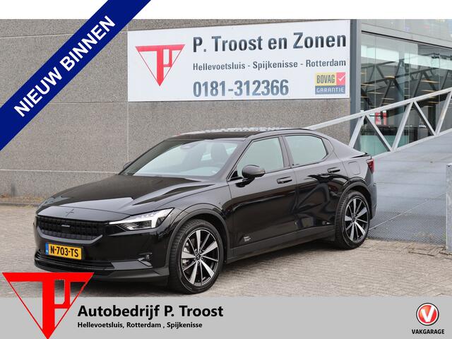 Polestar 2 Standard Range Single Motor 63kWh 100%SOH! Plus pack/Pilot pack/Panoramadak/360° Camera/Afneembare trekhaak/Harman-kardon/Stoelverwarming voor+achter/stuurverwarming/Elektrische bestuurderstoel met geheugen