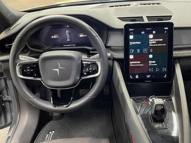 Polestar 2 Long Range Dual Motor Launch Edition 78kWh 56000km Pano dak/ AWD/ Adapt. Cruise/ Pilot