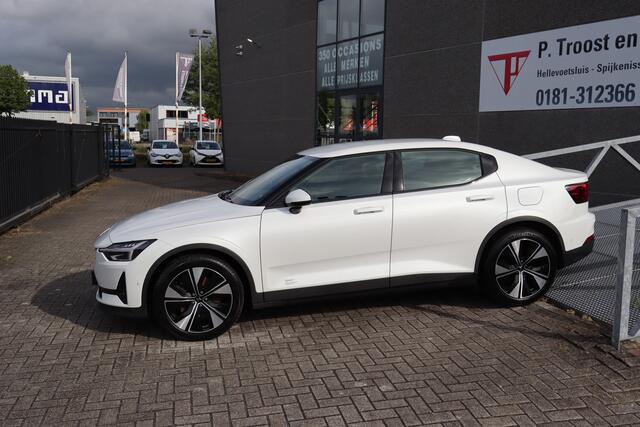 Polestar 2 Long Range Single Motor 78 kWh Pilot pack/Warmtepomp/Stoelverwarming/360 graden camera/Bestuurderstoel met geheugen/Apple carplay/Lane assist/Adaptieve cruisecontrol/Dode hoek assistent