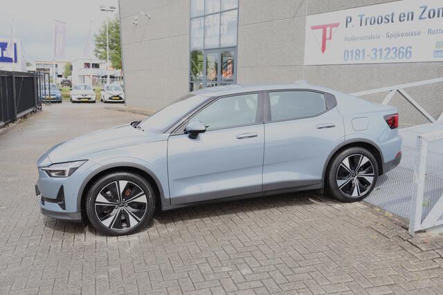 Polestar 2 Long Range Single Motor 78 kWh Pilot pack/Warmtepomp/Stoelverwarming/360 graden camera/Bestuurderstoel met geheugen/Apple carplay/Lane assist/Adaptieve cruisecontrol/Dode hoek assistent