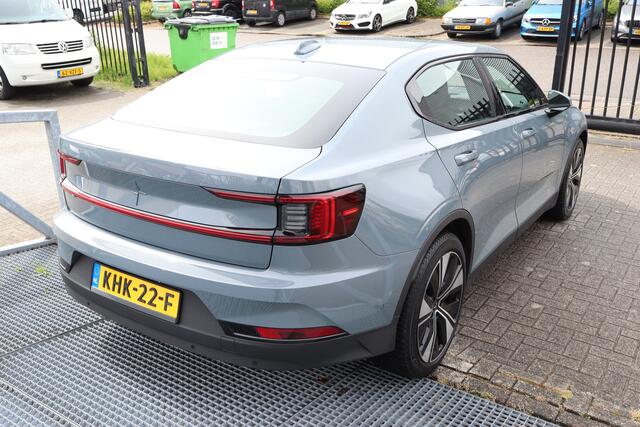 Polestar 2 Long Range Single Motor 78 kWh Pilot pack/Warmtepomp/Stoelverwarming/360 graden camera/Bestuurderstoel met geheugen/Apple carplay/Lane assist/Adaptieve cruisecontrol/Dode hoek assistent
