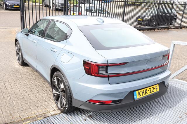 Polestar 2 Long Range Single Motor 78 kWh Pilot pack/Warmtepomp/Stoelverwarming/360 graden camera/Bestuurderstoel met geheugen/Apple carplay/Lane assist/Adaptieve cruisecontrol/Dode hoek assistent
