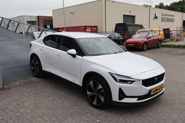 Polestar 2 Long Range Single Motor 78 kWh Pilot pack/Warmtepomp/Stoelverwarming/360 graden camera/Bestuurderstoel met geheugen/Apple carplay/Lane assist/Adaptieve cruisecontrol/Dode hoek assistent