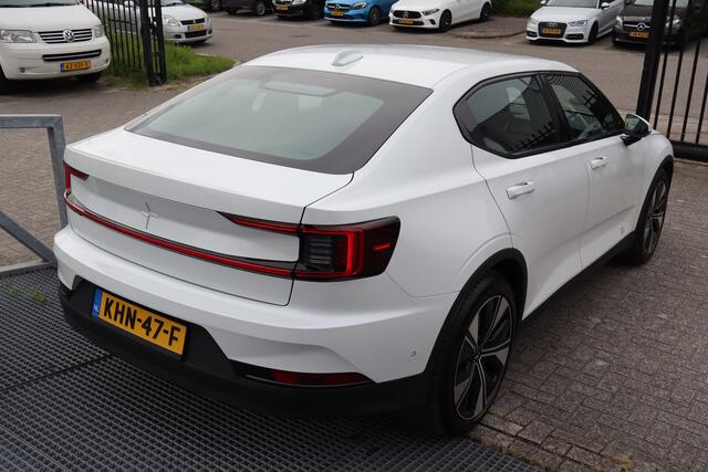 Polestar 2 Long Range Single Motor 78 kWh Pilot pack/Warmtepomp/Stoelverwarming/360 graden camera/Bestuurderstoel met geheugen/Apple carplay/Lane assist/Adaptieve cruisecontrol/Dode hoek assistent