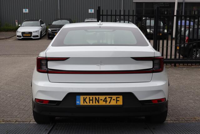 Polestar 2 Long Range Single Motor 78 kWh Pilot pack/Warmtepomp/Stoelverwarming/360 graden camera/Bestuurderstoel met geheugen/Apple carplay/Lane assist/Adaptieve cruisecontrol/Dode hoek assistent