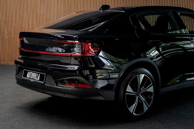 Polestar 2 Long Range Single Motor 78 kWh Panodak 360 Harman K. ACC Alcantara Stuurverwarming Warmtepomp Memory seat Stoelverwarming voor & achter LM velgen