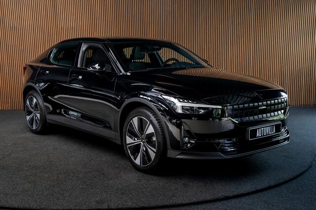Polestar 2 Long Range Single Motor 78 kWh Panodak 360 Harman K. ACC Alcantara Stuurverwarming Warmtepomp Memory seat Stoelverwarming voor & achter LM velgen