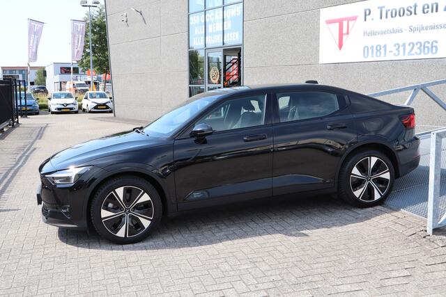 Polestar 2 Long Range Single Motor 78 kWh Pilot pack/Warmtepomp/Stoelverwarming/360 graden camera/Bestuurderstoel met geheugen/Apple carplay/Lane assist/Adaptieve cruisecontrol/Dode hoek assistent