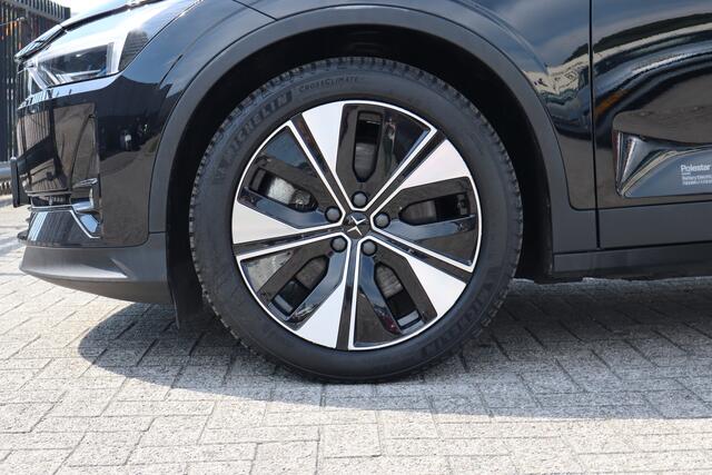 Polestar 2 Long Range Single Motor 78 kWh Pilot pack/Warmtepomp/Stoelverwarming/360 graden camera/Bestuurderstoel met geheugen/Apple carplay/Lane assist/Adaptieve cruisecontrol/Dode hoek assistent