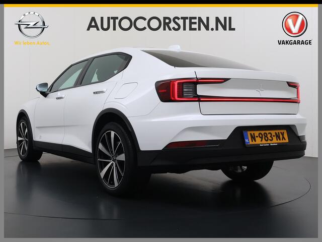 Polestar 2 Long Range Warmtepomp Panoramadak Head-up display Harman&Kardon®-Audio Camera Stoel+Stuur+Achterbankverwarming Elek.Achterklep Google®-Maps Single Motor 78kWh Ecc Elek.Stoel+Memory Apple Carplay Android Auto Lmv Led-Pixel Keyless 1e Eigenaar Dealeronderho