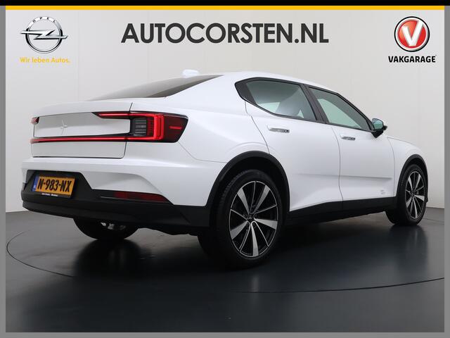 Polestar 2 Long Range Warmtepomp Panoramadak Head-up display Harman&Kardon®-Audio Camera Stoel+Stuur+Achterbankverwarming Elek.Achterklep Google®-Maps Single Motor 78kWh Ecc Elek.Stoel+Memory Apple Carplay Android Auto Lmv Led-Pixel Keyless 1e Eigenaar Dealeronderho