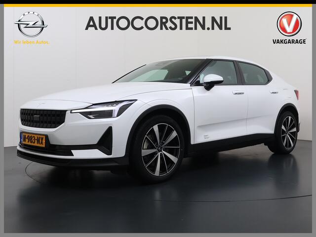 Polestar 2 Long Range Warmtepomp Panoramadak Head-up display Harman&Kardon®-Audio Camera Stoel+Stuur+Achterbankverwarming Elek.Achterklep Google®-Maps Single Motor 78kWh Ecc Elek.Stoel+Memory Apple Carplay Android Auto Lmv Led-Pixel Keyless 1e Eigenaar Dealeronderho