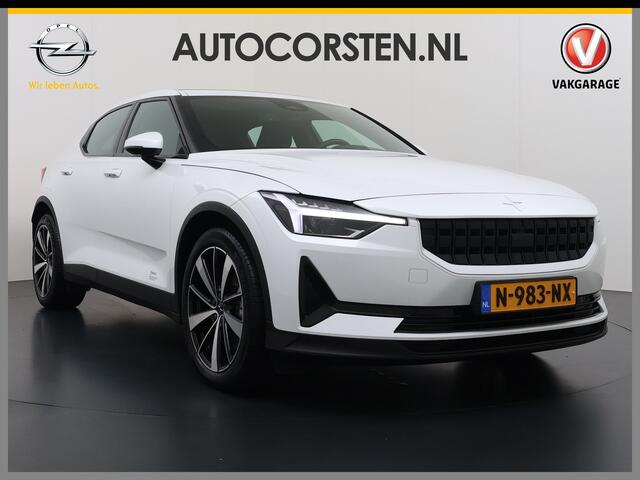 Polestar 2 Long Range Warmtepomp Panoramadak Head-up display Harman&Kardon®-Audio Camera Stoel+Stuur+Achterbankverwarming Elek.Achterklep Google®-Maps Single Motor 78kWh Ecc Elek.Stoel+Memory Apple Carplay Android Auto Lmv Led-Pixel Keyless 1e Eigenaar Dealeronderho